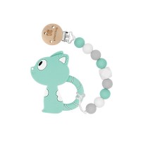 Kikka Boo Soother Chain and teether Cat