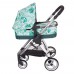 Kikkaboo Baby stroller 3 in 1 Leilani All in one Leaves