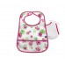 Kikka Boo Terry washable Bib with Pocket 3 pieces