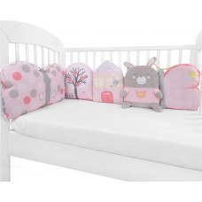 Kikka Boo Luxury pillows Set, Pink Bunny