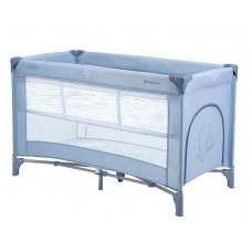 Kikka Boo Travel cot So Gifted 2 levels, blue