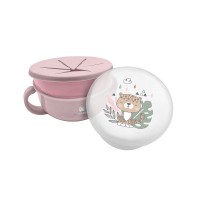 Kikka Boo Baby Snack Bowl Savanna, pink