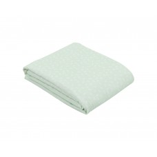Kikka Boo Лятно одеяло от муселин двупластово 100х100 см, Leaves Mint