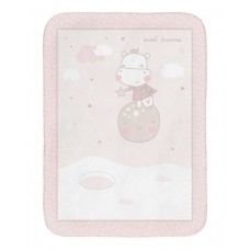 Kikka Boo Baby soft blanket 110/140 cm Hippo Dreams