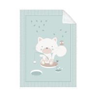Kikka Boo Baby blanket Polar Fisher 110/140, mint