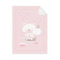Kikka Boo Baby blanket Polar Fisher 80/110, pink