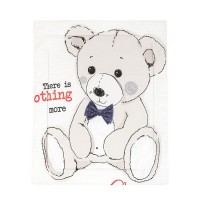 Kikka Boo Бебешко одеяло - олекотена завивка ранфорс 90/110, Teddy Bear