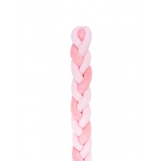 Kikka Boo Baby Knot Bed Bumper 180 cm, pink
