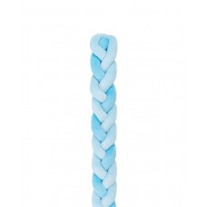 Kikka Boo Baby Knot Bed Bumper 180 cm, blue