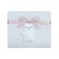 Kikka Boo Knit Baby Blanket Bear with me
