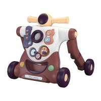 Kikka Boo Baby walker - scooter 4 in 1 Robo, beige Kikka Boo Baby walker - scooter 4 in 1 Robo, beige