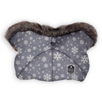 Kikka Boo Ръкавица за количка Shiny, снежинки