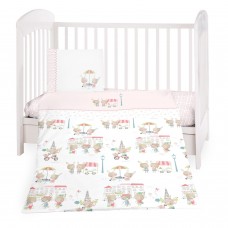 Kikka Boo Бебешки спален комплект от 3 части Day in Paris