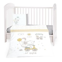Kikka Boo Бебешки спален комплект от 3 части Joyful Mice