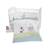 Kikka Boo Baby 6-elements Bedding Set Cat Lovely Day 70/140