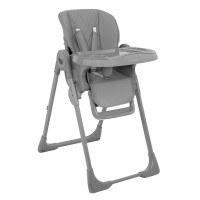 Kikka Boo Детски стол за хранене Comfy, сив 