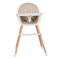 Kikka Boo Baby high chair Nutri Wood, beige