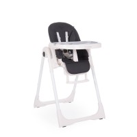 Kikka Boo Детски стол за хранене Pastello, черен