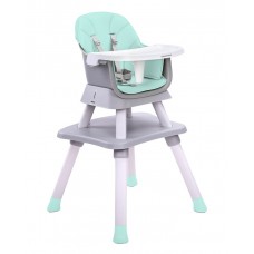 Kikka Boo Baby Feeding chair Eat N Play, mint