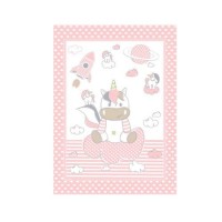 Kikka Boo Baby blanket Unicorn 80*110 cm pink