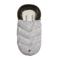 Kikka Boo Чувалче за количка Luxury Dreamy, fields grey