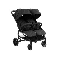 Kikka Boo Happy 2 Twin Stroller black Kikka Boo Happy 2 Twin Stroller black