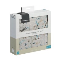 Kikka Boo Muslin blanket 2 layers Dreamy Fields Kikka Boo Muslin blanket 2 layers Dreamy Fields