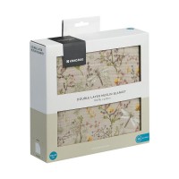 Kikka Boo Одеяло от муселин двупластово 100х100 см Secret Garden, beige