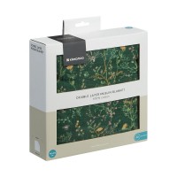 Kikka Boo Одеяло от муселин двупластово 100х100 см Secret Garden, green