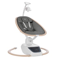 Kikka Boo Бебешка електрическа люлка BeeMoove, grey