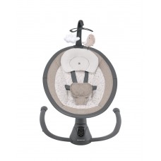 Kikka Boo Бебешка електрическа люлка Twiddle, beige