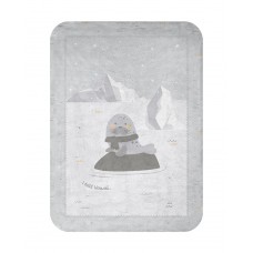 Kikka Boo Бебешко меко одеяло 110/140 см Seally Me