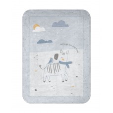 Kikka Boo Бебешко меко одеяло 110/140 см Stripy Friends