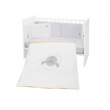 Kikka Boo Бебешки спален комплект от 6 части Seally Me