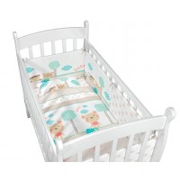 Kikka Boo Бебешки спален комплект от 6 части Fantasia 