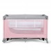 KinderKraft Сгъваема Бебешка кошара Leody, розова