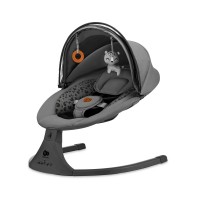 KinderKraft 2-in-1 electric rocker-bouncer LUMI 2, dark grey KinderKraft 2-in-1 electric rocker-bouncer LUMI 2, dark grey