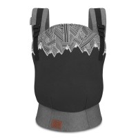 KinderKraft Кенгуру за бебе Milo черно KinderKraft Кенгуру за бебе Milo черно