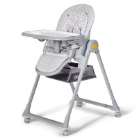 KinderKraft LASTREE 2 in 1 Baby High Chair, grey