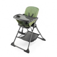 KinderKraft Foldee Baby High Chair, green
