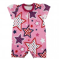 Комес Бебешки летен гащеризон звезди