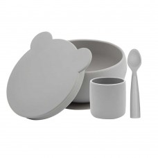 Minikoioi Baby Feeding BLW Set I, powder grey