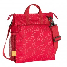 Lassig Changing bag Casual Buggy Reflective Star Red