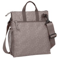 Lassig Changing bag Casual Buggy Reflective Star Brown