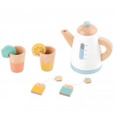 Lelin Toys Wooden Tea Set