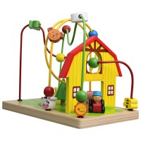 Lelin Toys Дървен лабиринт Ферма Lelin Toys Дървен лабиринт Ферма
