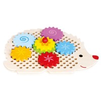 Lelin Toys Играчка със зъбни колела Таралеж