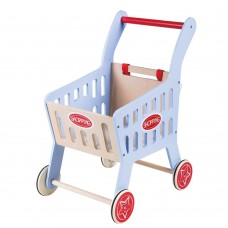 Lelin Toys Детска количка за пазаруване, синя