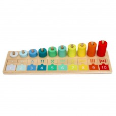 Lelin Toys Counting and Matching board 1-10