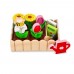 Lelin Toys Дървени цветя за засаждане, Моята малка градина